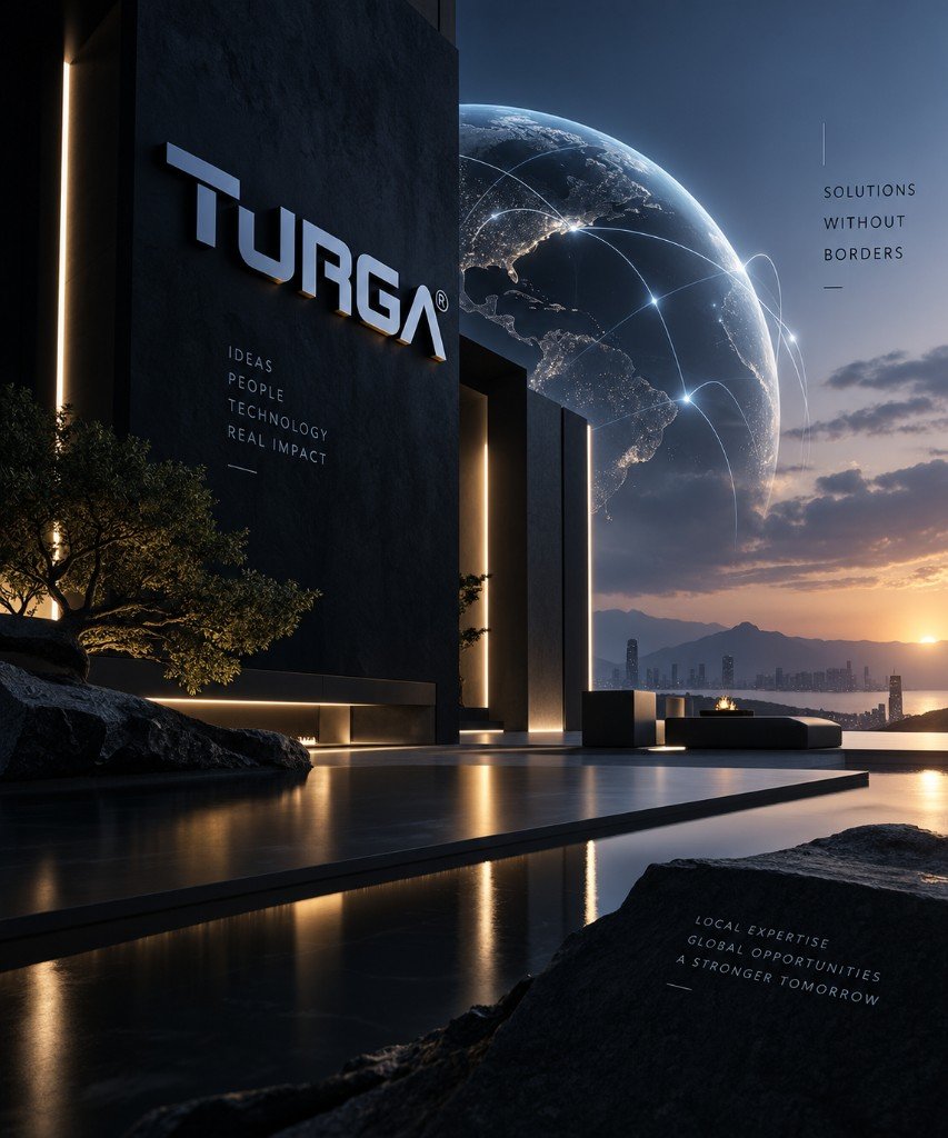 Turga building and connected global network